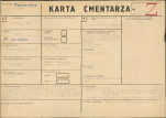 KC - Karta cmentarza, skan nr 1