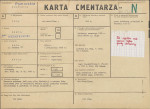 KC - Karta cmentarza, skan nr 1