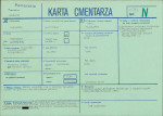 KC - Karta cmentarza, skan nr 1