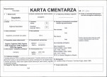 KC - Karta cmentarza, skan nr 1