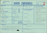 KC - Karta cmentarza, skan nr 1