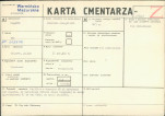 KC - Karta cmentarza, skan nr 1