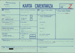 KC - Karta cmentarza, skan nr 1