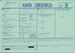 KC - Karta cmentarza, skan nr 1