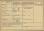 KC - Karta cmentarza, skan nr 1