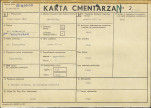 KC - Karta cmentarza, skan nr 1