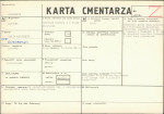KC - Karta cmentarza, skan nr 1