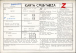 Karta cmentarza, skan nr 1
