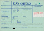 KC - Karta cmentarza, skan nr 1