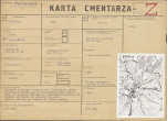 KC - Karta cmentarza, skan nr 1