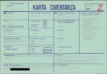 KC - Karta cmentarza, skan nr 1