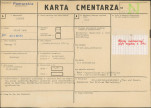 KC - Karta cmentarza, skan nr 1
