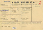 KC - Karta cmentarza, skan nr 1