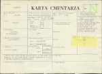 KC - Karta cmentarza, skan nr 1