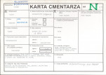 KC - Karta cmentarza, skan nr 1