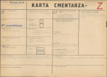 KC - Karta cmentarza, skan nr 1