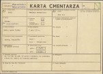 KC - Karta cmentarza, skan nr 1