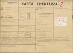 KC - Karta cmentarza, skan nr 1
