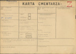 KC - Karta cmentarza, skan nr 1