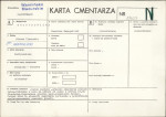 KC - Karta cmentarza, skan nr 1