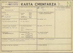 KC - Karta cmentarza, skan nr 1