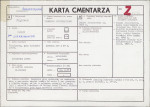 Karta cmentarza, skan nr 1
