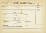 KC - Karta cmentarza, skan nr 1