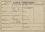 KC - Karta cmentarza, skan nr 1