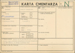 KC - Karta cmentarza, skan nr 1