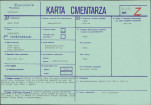 KC - Karta cmentarza, skan nr 1