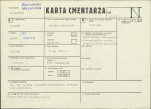 KC - Karta cmentarza, skan nr 1
