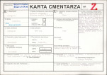 KC - Karta cmentarza, skan nr 1