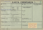 KC - Karta cmentarza, skan nr 1