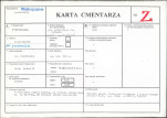 KC - Karta cmentarza, skan nr 1