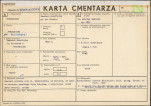 KC - Karta cmentarza, skan nr 1
