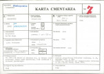 KC - Karta cmentarza, skan nr 1