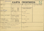 KC - Karta cmentarza, skan nr 1