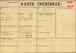 KC - Karta cmentarza, skan nr 1