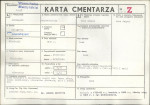 Karta cmentarza, skan nr 1