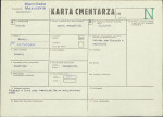 KC - Karta cmentarza, skan nr 1