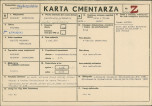 KC - Karta cmentarza, skan nr 1