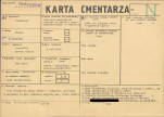 KC - Karta cmentarza, skan nr 1