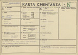 KC - Karta cmentarza, skan nr 1