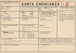 KC - Karta cmentarza, skan nr 1