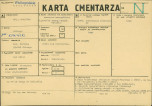 KC - Karta cmentarza, skan nr 1