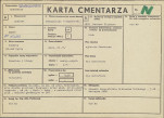 KC - Karta cmentarza, skan nr 1
