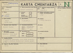 KC - Karta cmentarza, skan nr 1
