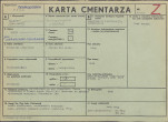 KC - Karta cmentarza, skan nr 1