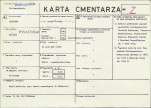 KC - Karta cmentarza, skan nr 1