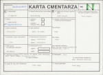 KC - Karta cmentarza, skan nr 1